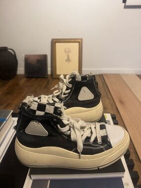 R13 Kurt High-Top Platform Sneakers